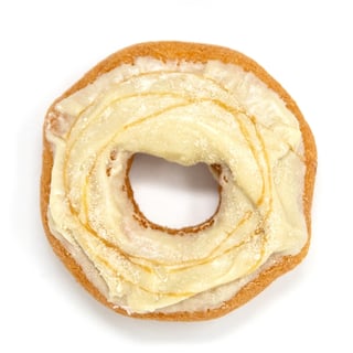 Sweet Banana Cheesecake Cake Donut