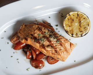 Grilled Balsamic Salmon