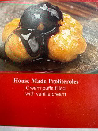 Profiteroles