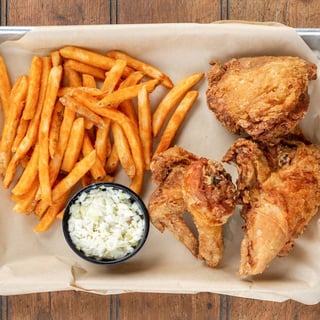 4 Piece Broasted Chicken Dinner