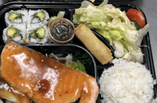 Salmon Teriyaki Dinner Bento