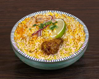 Hyderabadi Goat Dum Biryani