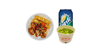 COMBO - Shrimp Tempura and Chicken Bowl