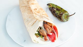 Chicken Shish Kebab Sandwich