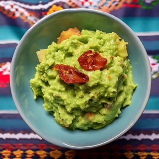 Guacamole Dip Table Side