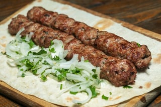 Lunch Chicken Seekh Kabab- Gluten free and HALAL