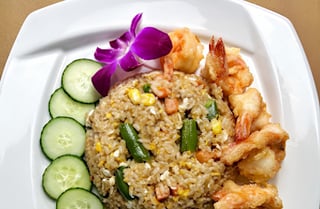 Shrimp Fried Rice Lunch