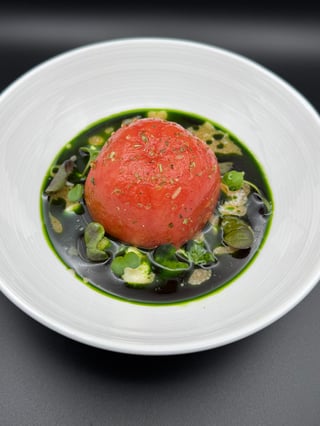 Greek Tomato Bloom Salad