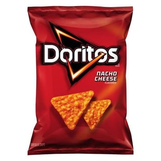 Doritos Nacho Cheese Flavored Tortilla Chips  9.25 Oz Bag