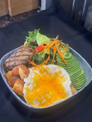 Homemade Sausage Breakfast Bowl