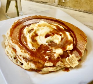Cinnamon Roll Pancakes