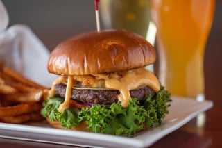 Mushroom & Swiss Burger