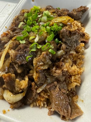 Beef fried rice