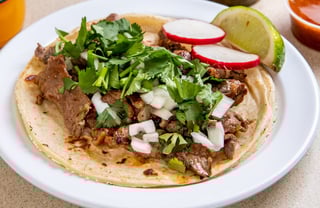 Steak & Onion Tacos (Order of 3)