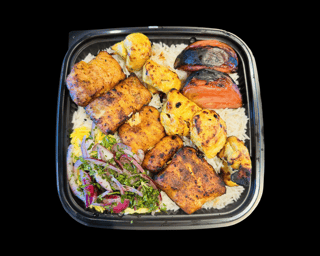 SEAFOOD COMBO #2 - SALMON & CHICKEN