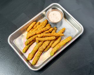 FRIED green beans