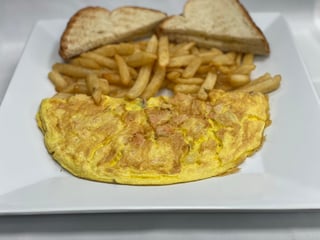 Lox & Onion Omelette