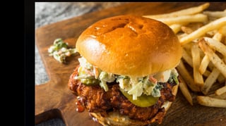 BBQ FRIED CHICKEN SANDWICH 