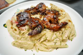 Jerk Shrimp Pasta