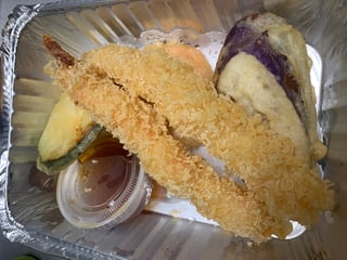 A.Tempura Appetizer (Shrimp and Vegetables)