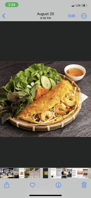 A10 - Crispy Rice Crepe - Bánh Xèo