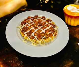 Cinnamon Roll Pancakes