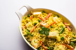 Tofu Biryani - Vegan & Gluten free