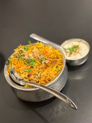 Chicken Tawa Biryani
