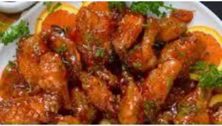 Orange Chicken Wings(6)-Halal