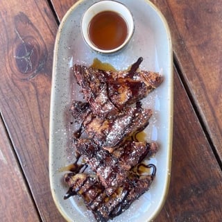 French Toast (Chocolate Croissant)