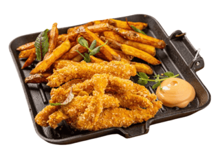 Chicken Tenders w/ Hand-cut Fries