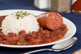 Red Beans & Rice Bowl with Link