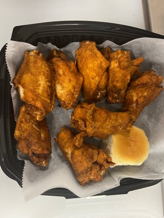 Halal Party Fried 8 Wings Only