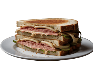 Homemade Reuben on Rye