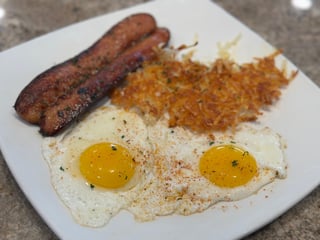 Kielbasa & 2 eggs