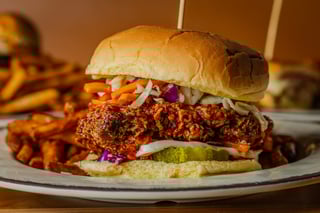 *KOREAN FRIED CHICKEN SANDWICH