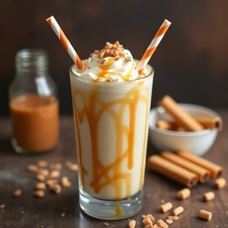 Salted Caramel Milkshake
