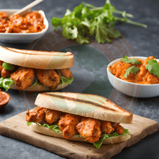 Twisted Tikka sandwich (Chicken)