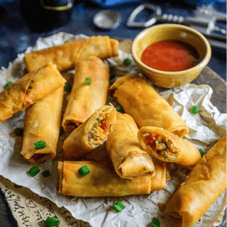 Spring Rolls Masala (Vegetable)
