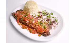 Banadura (Spiced Tomato) Kebab Plate