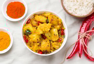 Lunch Aloo Gobhi- gluten free
