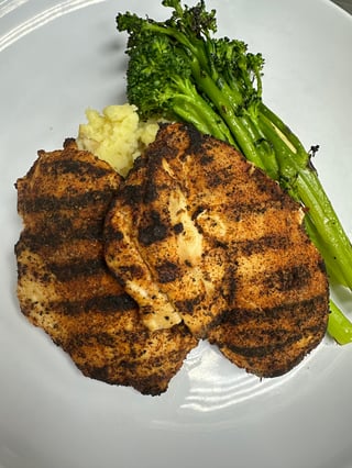 Grilled BBQ Chicken Breast