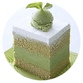 Green Tea Ice Cream Cake
