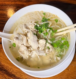 Clear Broth Noodle Soup