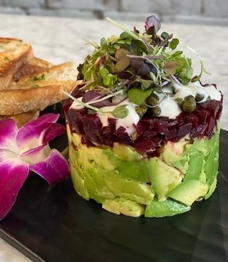 Maple Wood Smoked BeetTartare