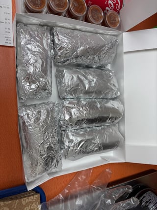 Donut Taco: Potato, Egg, & Cheese