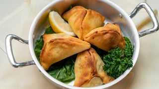 Spinach Fatayer (Boreg)