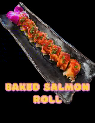 Baked Salmon Roll