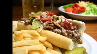 Steak & Cheese + FRIES 