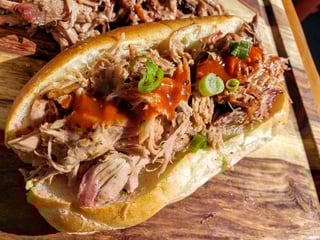 Pulled Piggy Sandwich